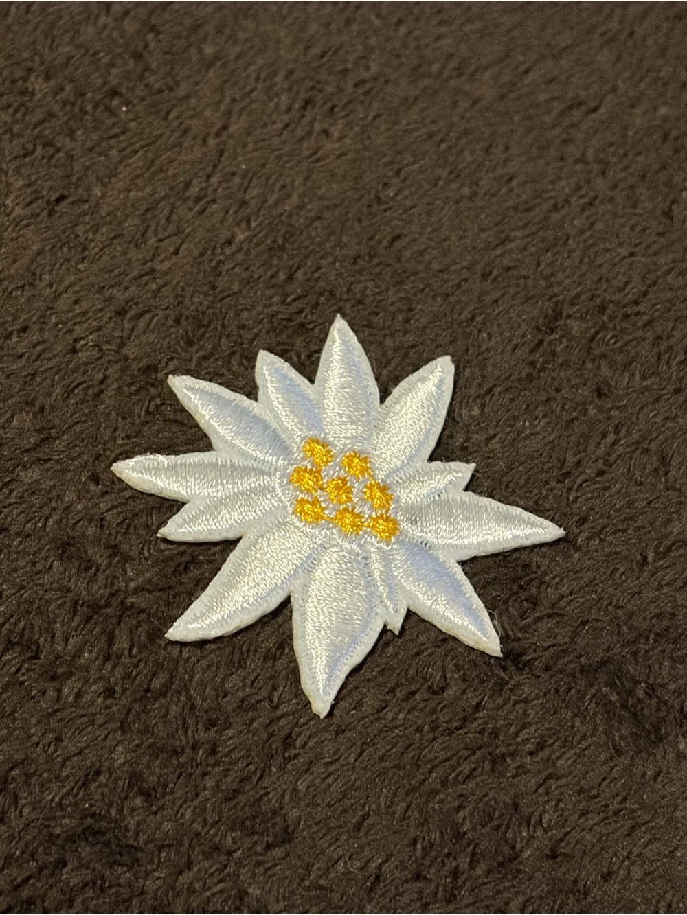Austrian Flower Iron-On Patch